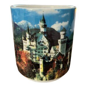 Neuschwanstein Castle Germany Souvenir Mug – Scenic Panorama – 3" x 3.5"
